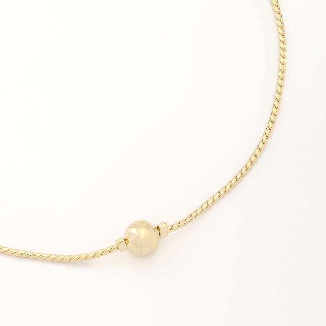 PU-00834 PULSEIRA COM DETALHE EM ESFERA