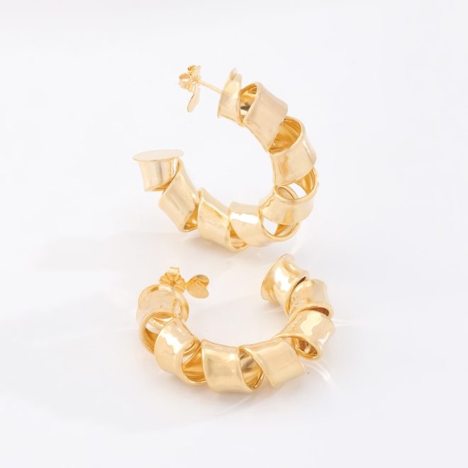 AGL-00016 ARGOLA COM DESIGN TORCIDO