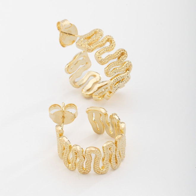 AGL-00180-ARGOLA ORGÂNICA ONDULADA