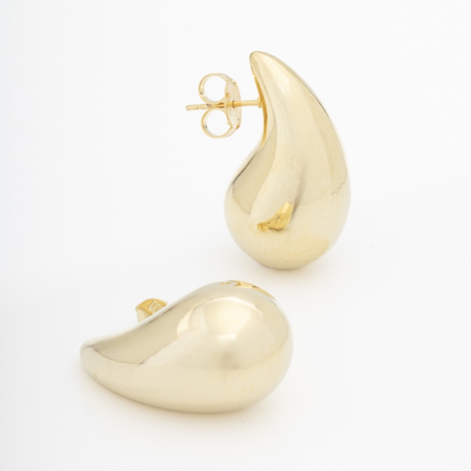 BR-01865 BRINCO COM DESIGN EM FORMATO DE GOTA LISA