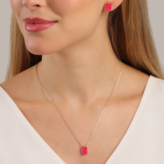 BR-03253 BRINCO COM PEDRA RETANGULAR LAPIDADA