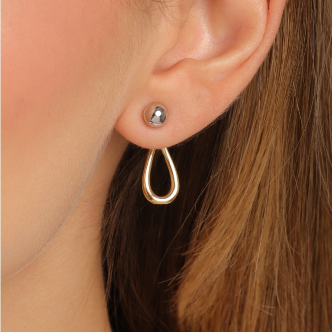 BRM-02432-BRINCO EAR JACKET E DETALHE EM RÓDIO BRANCO