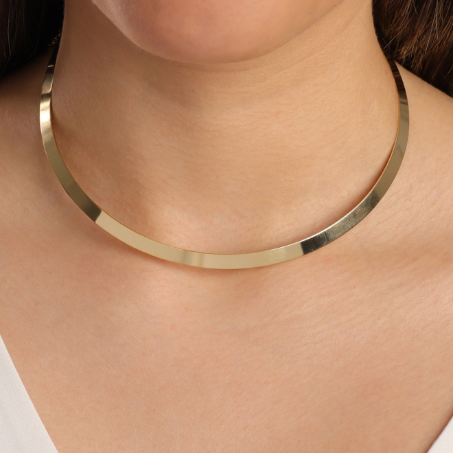 CH-0041 CHOKER COM DESIGN MINIMALISTA