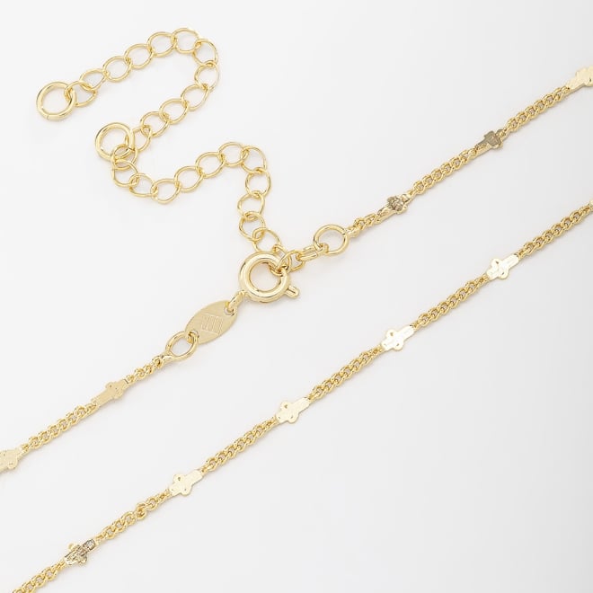 CH-0140 CHOKER BANHADO A OURO 18K COM DETALHES EM CRUZES