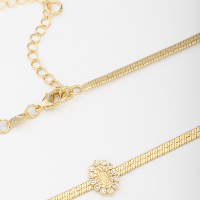 CH-0146 CHOCKER COM PINGENTE CENTRAL DE NOSSA SENHORA