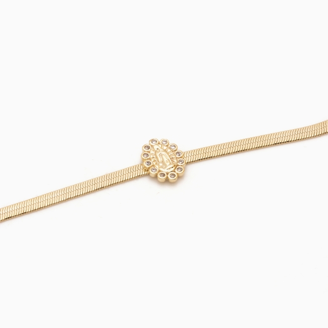 CH-0146 CHOCKER COM PINGENTE CENTRAL DE NOSSA SENHORA