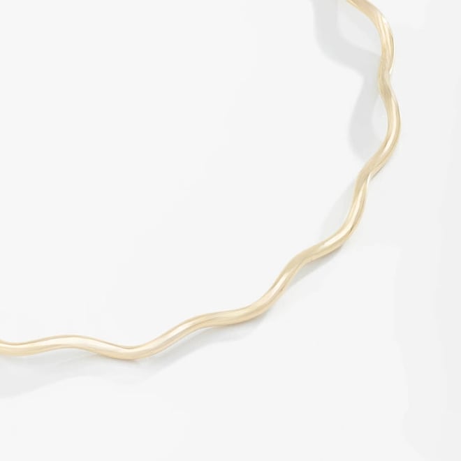 CH-0170 CHOKER COM FORMATO ONDULADO