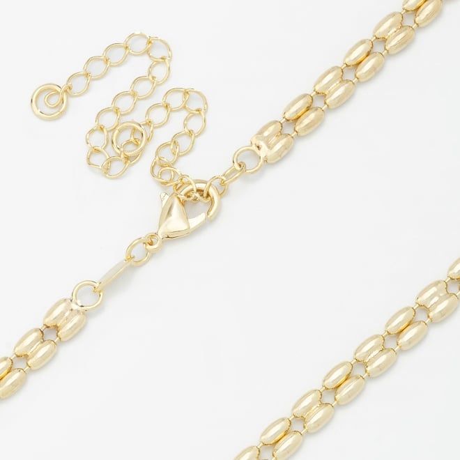 CH-0288 CHOKER COM ELOS DUPLOS EM FORMATO OVAL