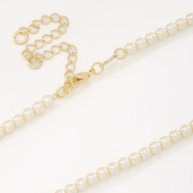 CH-0306-CHOKER COM DETALHES EM PÉROLAS CLÁSSICAS