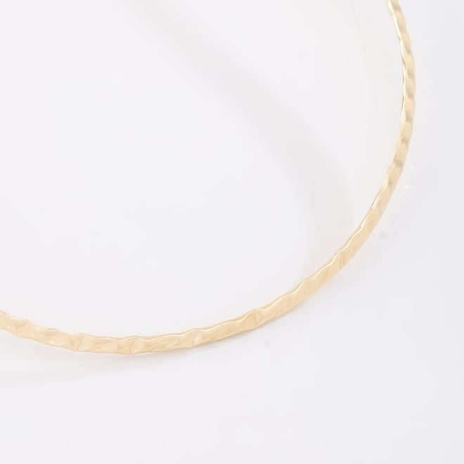 CH-0366 CHOKER BANHADO A OURO 18K COM DESIGN TORCIDO