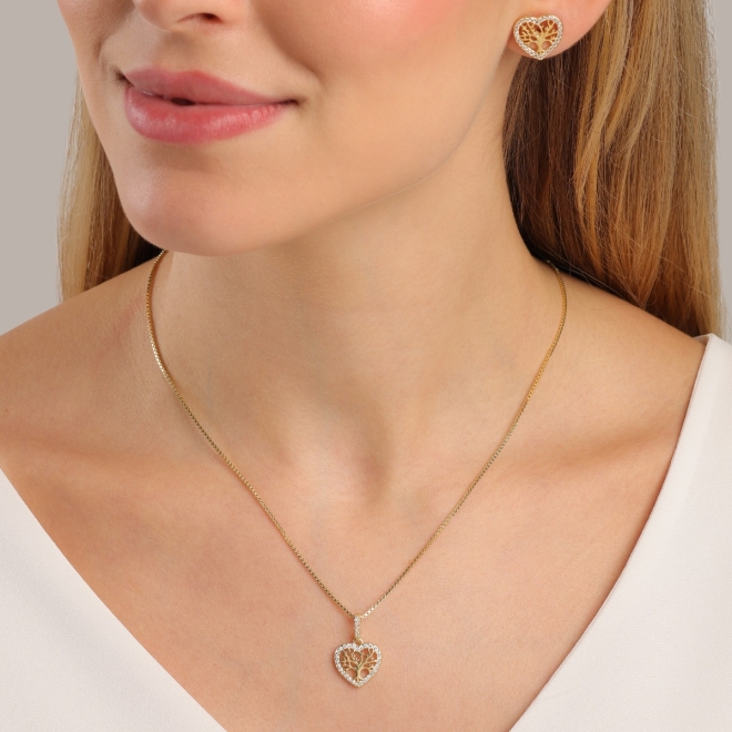 CJ-00407 CONJUNTO COM DESIGN DE ÁRVORE DA VIDA