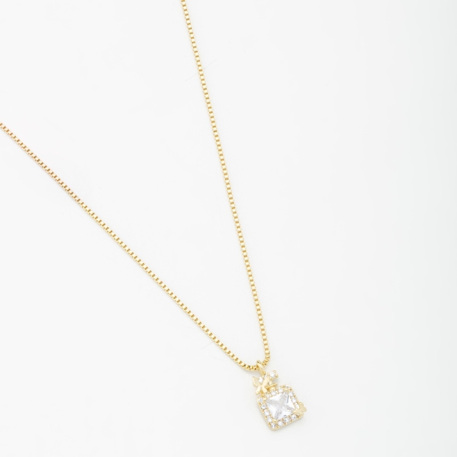 GR-00846 COLAR PERFUMEIRO COM MICRO ZIRCÔNIAS