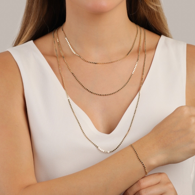 PU-00634 PULSEIRA BANHADA A OURO 18K COM CORRENTE DE ESFERAS DELICADAS