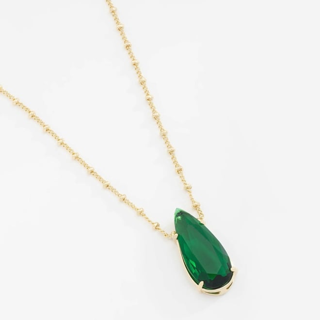 GR-01641 COLAR COM PINGENTE EM GOTA