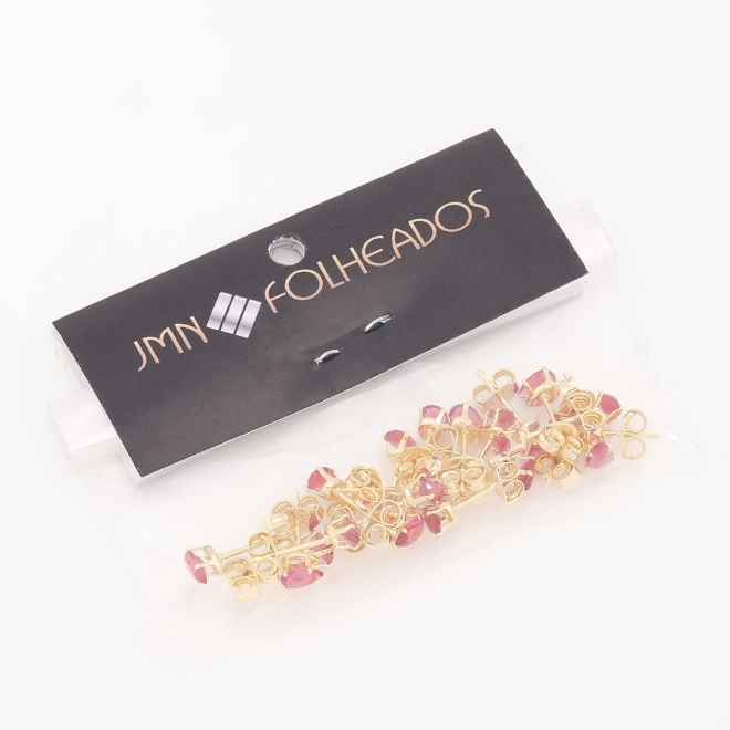 KBF-0032 KIT COM 10 BRINCOS DE ZIRCONIA GOTA