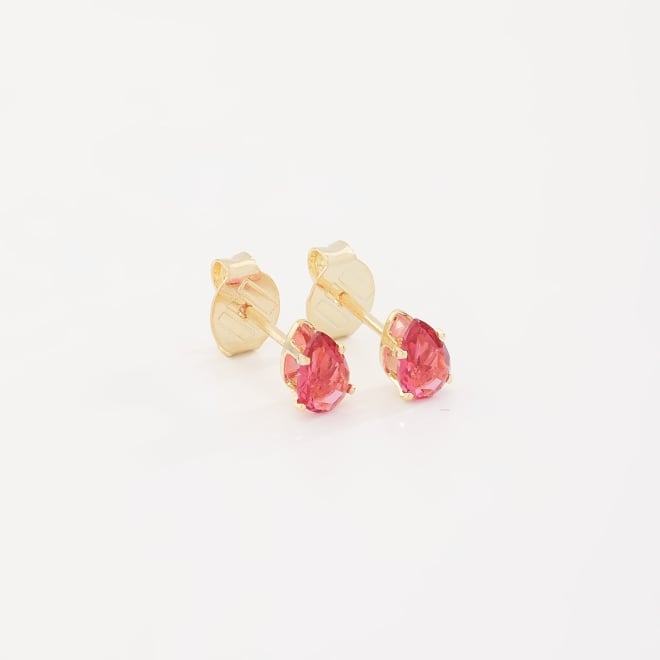 KBF-0032 KIT COM 10 BRINCOS DE ZIRCONIA GOTA