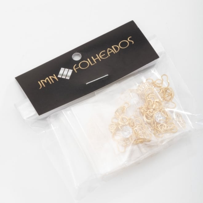 KGR-0007 KIT 10 COLARES BANHADOS A OURO 18K COM PINGENTE DE PONTO DE LUZ
