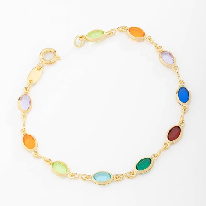 KPI-0022 KIT PULSEIRA MULTICOLOR OVAL
