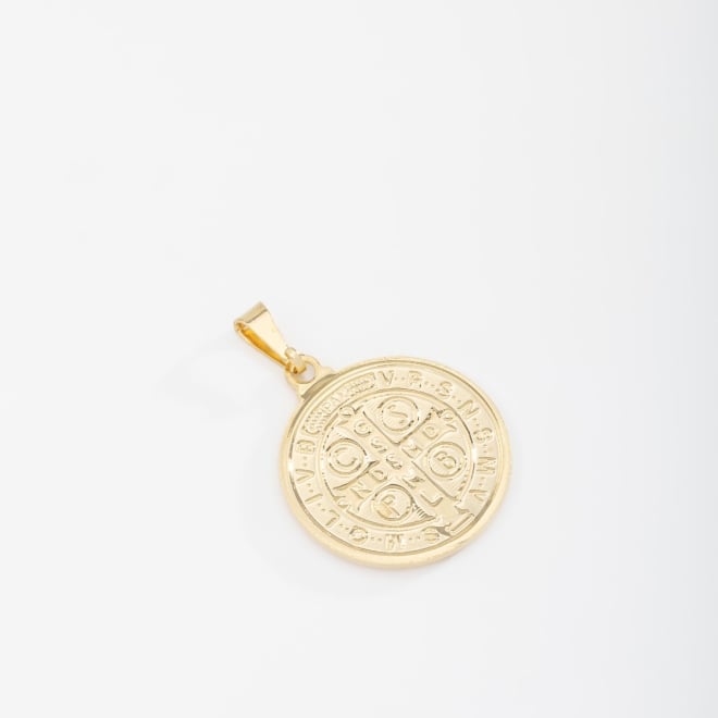 PG-00004 PINGENTE COM MEDALHA DE SÃO BENTO