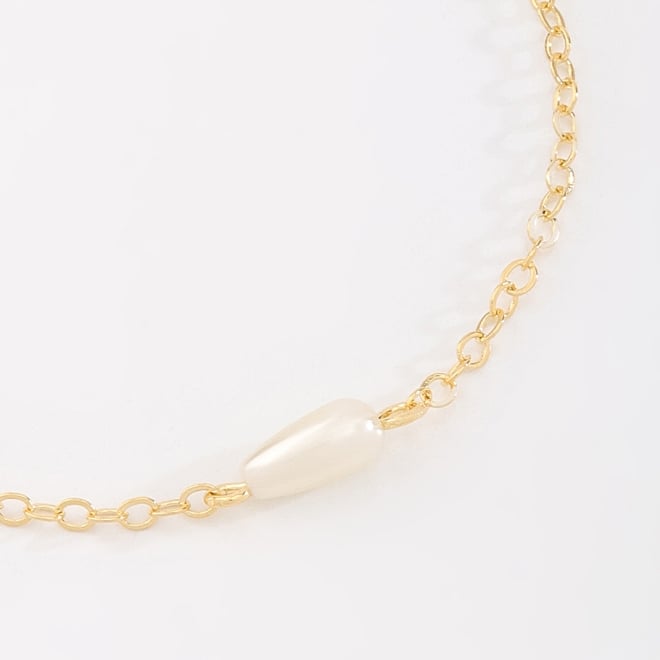 PI-00097 PULSEIRA INFANTIL COM DETALHE EM PÉROLA GOTA