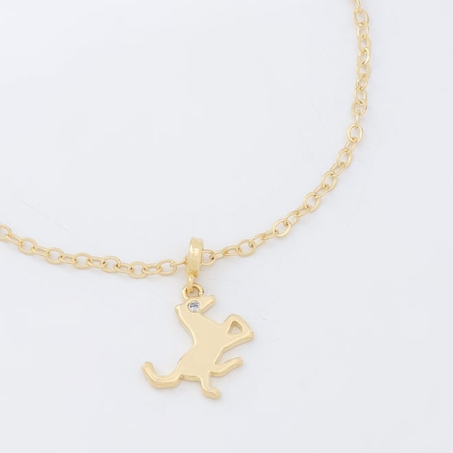 PI-00126-PULSEIRA INFANTIL COM PINGENTE DE CAVALO