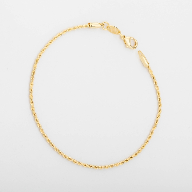 PR-0001 PULSEIRA BANHADA A OURO 18K DE CORDÃO BAIANO