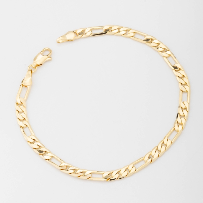 PR-0050 PULSEIRA MASCULINA BANHADA A OURO