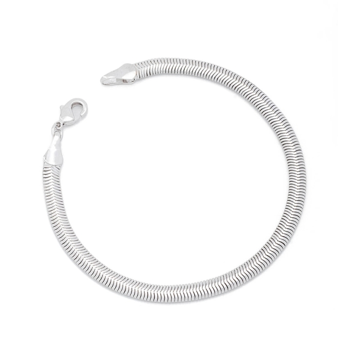 PRB-0108 PULSEIRA BANHADA A RÓDIO COM CORRENTE MODELO MALHA LISA
