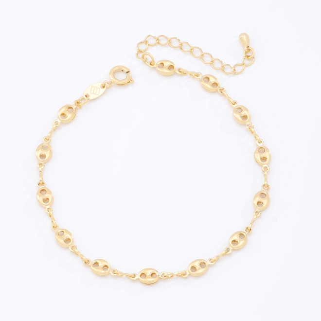 PU-00082-PULSEIRA COM ELOS OVAIS VAZADOS