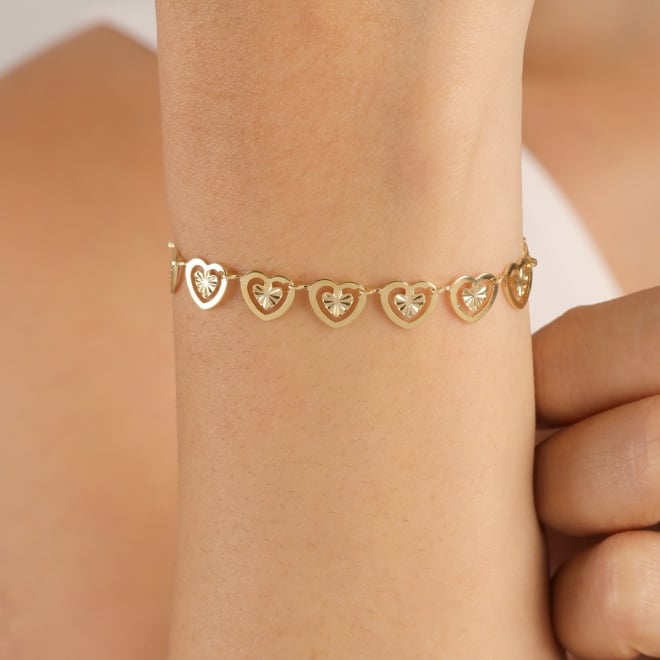 PU-00177 PULSEIRA FORMATO CORAÇÃO 