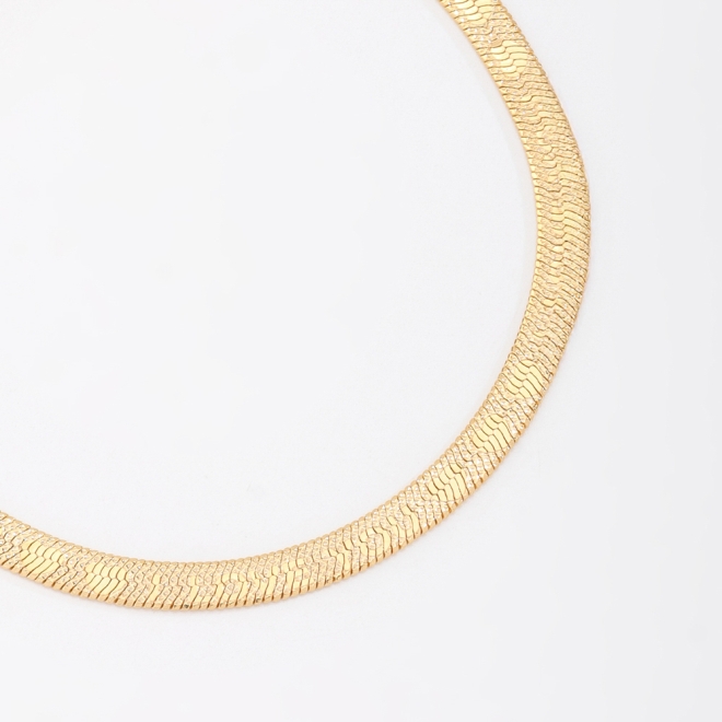 PU-00230 PULSEIRA BANHADA A OURO 18K COM DESIGN EM MALHA LISA