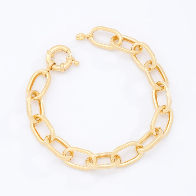 PU-00237-PULSEIRA DE ELOS ALONGADOS