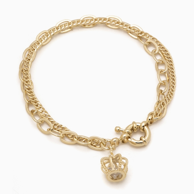 PU-00260 PULSEIRA PENDURICALHO COROA 18CM