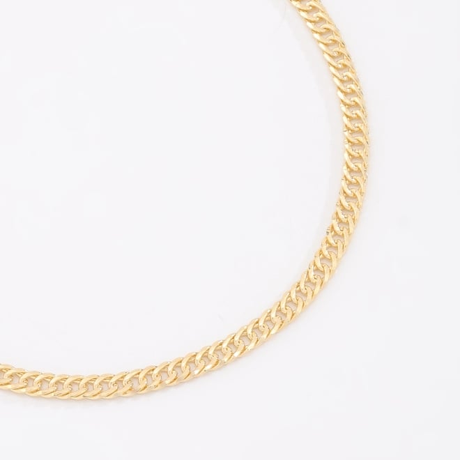 PU-00318 PULSEIRA BANHADA A OURO 18K COM DESIGN EM ELOS ENTRELAÇADOS