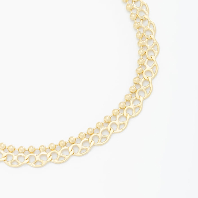 PU-00508 PULSEIRA COM DETALHES TRABALHADOS E MICRO ESFERAS