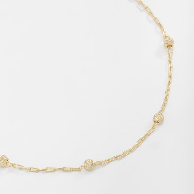 PU-00534-PULSEIRA BANHADA A OURO 18K COM ESFERAS TRABALHADAS