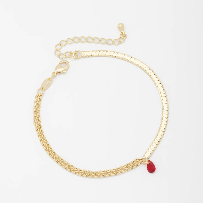 PU-00673 PULSEIRA COM PINGENTE COLORIDO