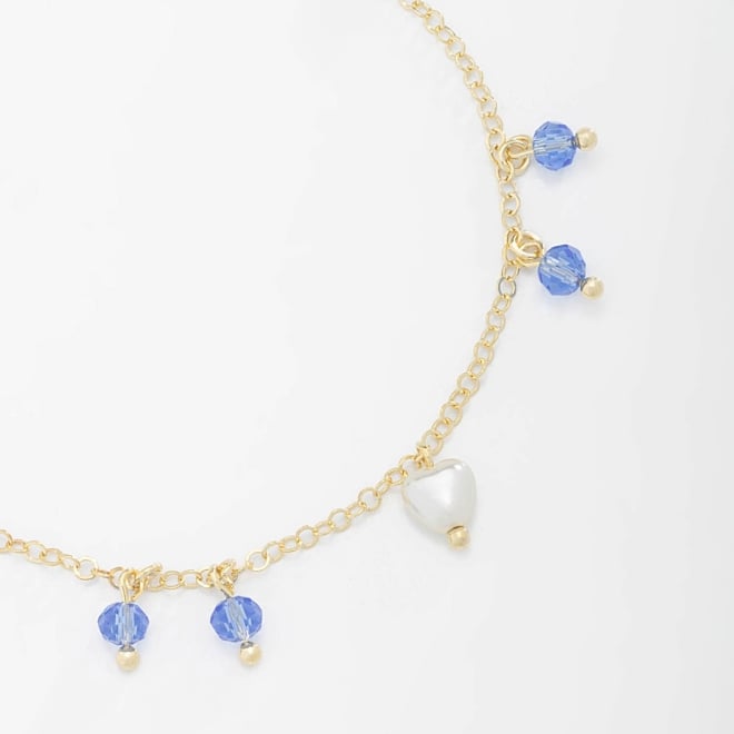 PU-00689 PULSEIRA COM DETALHES EM PÉROLAS E CRISTAIS COLORIDOS