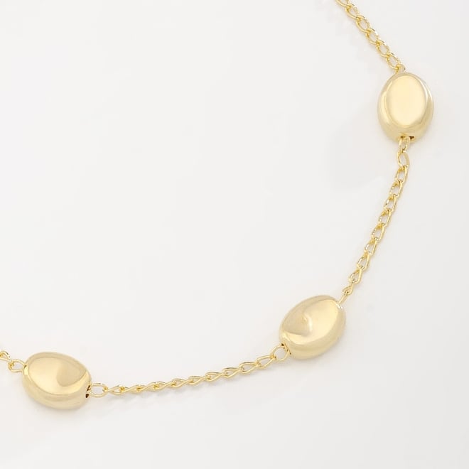 PU-00819 PULSEIRA COM DETALHES EM ESFERAS OVAIS