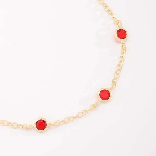 PU-00894 PULSEIRA COM PONTOS DE ZIRCÔNIAS