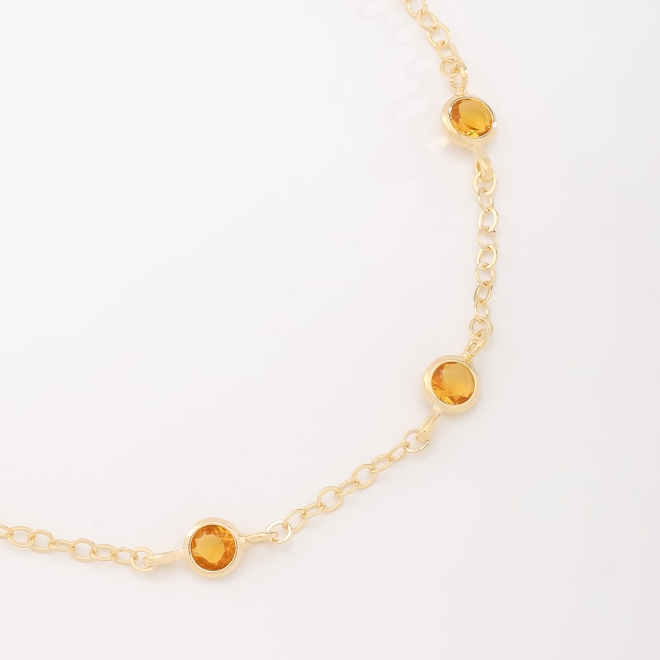 PU-00894 PULSEIRA COM PONTOS DE ZIRCÔNIAS