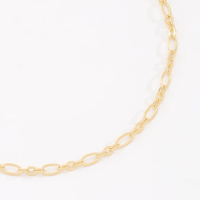 PU-00907 PULSEIRA BANHADA A OURO 18K COM ELOS ALONGADOS