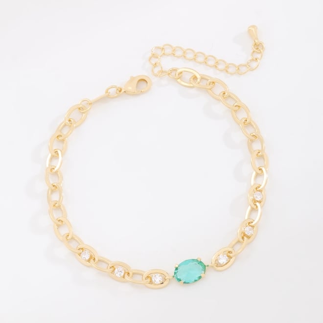 PU-01052-PULSEIRA COM ELOS E ZIRCÔNIAS