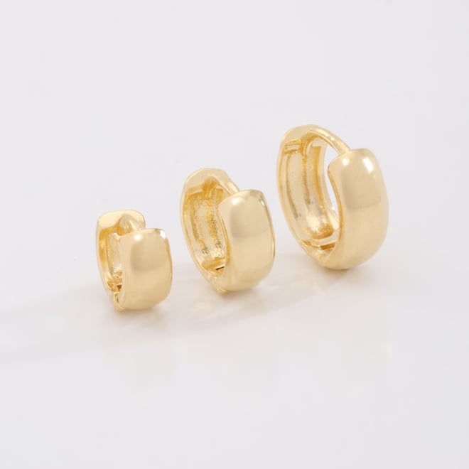TAC-0026-TRIO DE ARGOLAS CLICK LISAS
